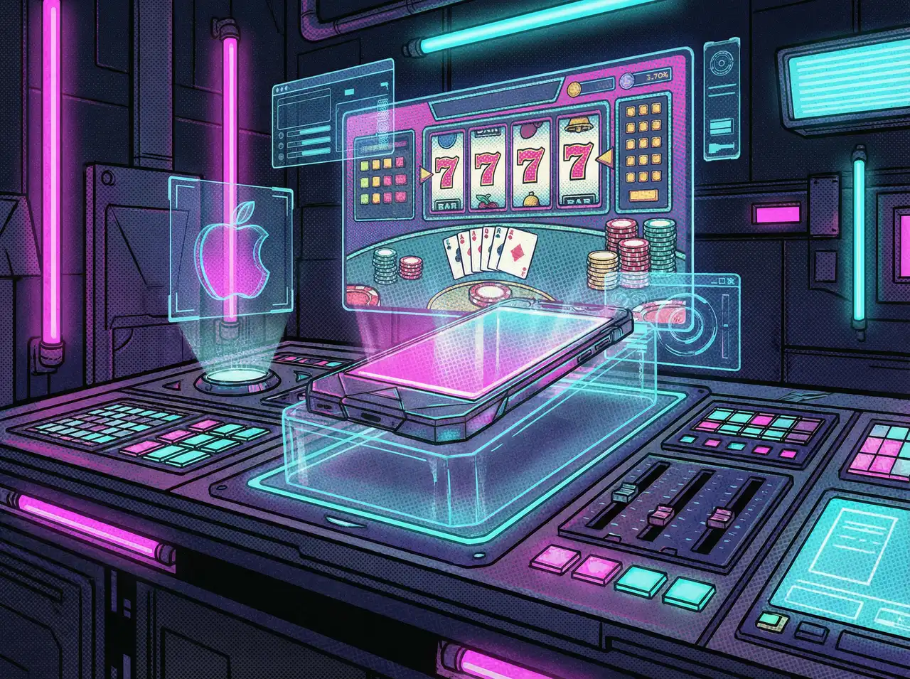 必赢亚洲 iOS便携终端界面